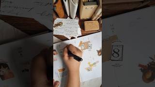 Decorate Ours journal week 41 w me ✨️ journaling asmr aesthetic journalwithme sticker [upl. by Fitts]