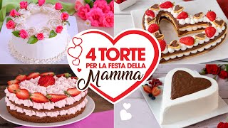 4 TORTE PER LA FESTA DELLA MAMMA  Compilation di Ricette Facili  Fatto in Casa da Benedetta [upl. by Zusman]