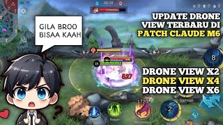 UPDATE SCRIPT DRONE VIEW MLBB PATCH TERBARU X2X4 amp X6 WORK ALL MAP  NO APK FILE ONLY [upl. by Trini]