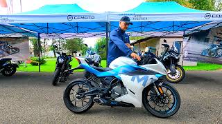 CFMOTO 300SR sound check 2022 [upl. by Elaynad]