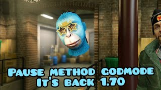 Pause Method Regular God Mode🦕GTA 5 Online I70 [upl. by Aljan]