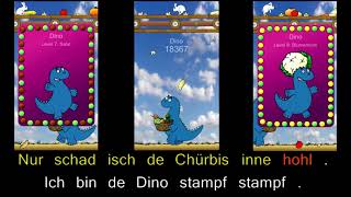 Dino Stampf Stampf MaxiVersion DinoSongs Karaoke Version [upl. by Ardnohs]