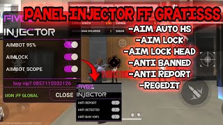 PANEL INJECTOR FF TERBARU AUTO HS🔥😱 GRATISS ANTI BAN💯 WORK ALL DEVICE ANTI BLACKLIST [upl. by Adnalra]