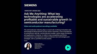 What Key Technologies are Accelerating Profitable amp Sustainable Growth in Semicon Manufacturing [upl. by Ahsanat]