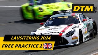 ReLive Free Practice 2  Lausitzring  DTM 2024 [upl. by Lseil]