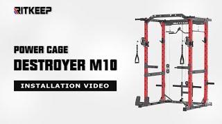 RitKeep Fitness Destroyer M10 Installation Video [upl. by Ut]