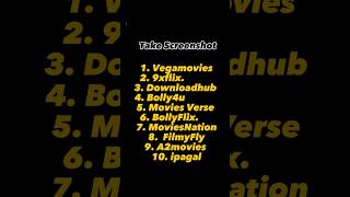 Top 10 websites to download free movies 😱top10 website download movie [upl. by Nibla]