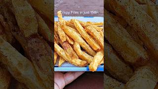 Crispy Fries in just 150 foodblogger streetfood fries shortfeed tasty foodvlog music [upl. by Burr]