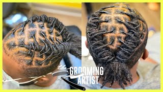 High Top Locs Transformation [upl. by Waiter]