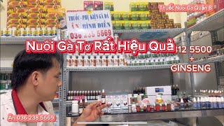 Bộ Thuốc Nuôi Gà Đá bo lớn mau tới pingà tơ xài rất hay [upl. by Youlton]