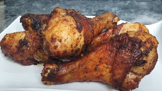 Juicy Air Fryer Chicken Drumsticks In 20 Minutes l Chicken Leg Recipe [upl. by Amoritta]