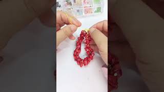 Tutorial Crush Stone Bracelet beads diy handmade jewelry beading bracelets [upl. by Utas790]