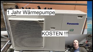 1 Jahr Wärmepumpe die Kosten [upl. by Akiemaj]