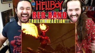 HELLBOY 2019 RED BAND TRAILER  REACTION [upl. by Naesyar]