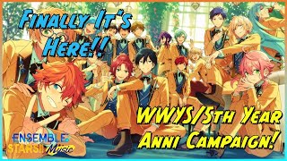 Enstars EN Server WWYS5th Anniversary Campaign Is Here [upl. by Thormora928]