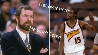 Brian Shaw Tells the Real Reason Latrell Sprewell Choked PJ Carlesimo [upl. by Drofnil175]