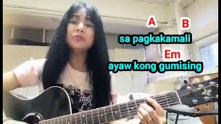 Bulong ng damdamin LYRICS AND GUITAR CHORDS [upl. by Eardnaed]