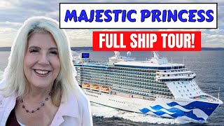 Majestic Princess Full Cruise Ship Tour [upl. by Llertac]