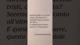 Gabriele DAnnunzio 📖 dannunzio poesia poeta poesie frasi frasimotivazionali citazioni [upl. by Ado]