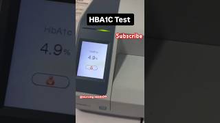 Hba1c test procedure medical medicalnursing bloodtest sugerleveltest labtechnician ytshort 🏥 [upl. by Eerok]