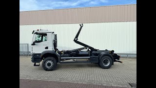 MAN TGM 18320 4x4 BB Zusatzhydraulik [upl. by Sorcim250]