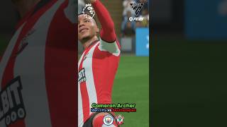 CAMERON ARCHER SCORES Manchester City vs Southampton [upl. by Necyla]