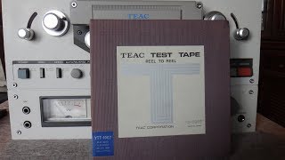 TEAC X 10Rの 95cmsの再生周波数特性見てみました [upl. by Haek]