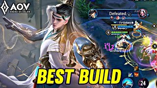 AOV  VALHEIN GAMEPLAY  BEST BUILD  ARENA OF VALOR LIÊNQUÂNMOBILE ROV [upl. by Lilias]