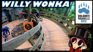 WILLY WONKA e la fabbrica del FLOW  PAGANELLA Bikepark [upl. by Ahsatam]