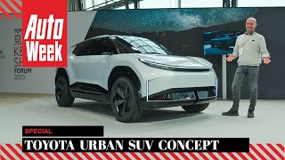 Toyota Urban SUV Concept en andere toekomstige elektrische Toyotas  AutoWeek Special [upl. by Pavlish]