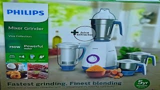 Philips Mixer Grinder HL770100 Unboxing amp Review [upl. by Gotthard]