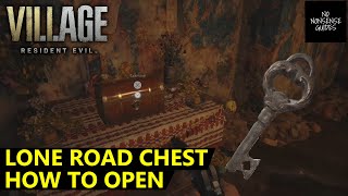 Resident Evil Village Lone Road Chest  How to Open  Luizas Heirloom Key [upl. by Ellwood287]