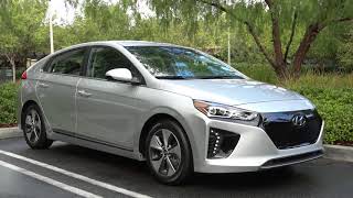 2019 Hyundai Ioniq Electric EV Headlights amp Tail Lights [upl. by Nevaj]