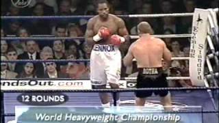 Lennox Lewis vs Francois Botha [upl. by Ardnasyl]