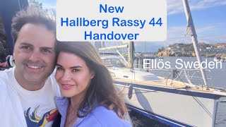 New Hallberg Rassy 44 Handover from Ellös Sweden Sailing Breezy Ep 2 HD 1080p [upl. by Aysab]