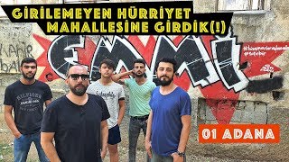 Girilemeyen Hürriyet Mahallesine Girdik 01 ADANA [upl. by Anilet282]