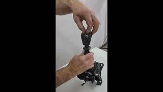 Einbau ICT Schaltknauf Mercedes Vito W447 How to gear shift knob remove change instruction [upl. by Ahgem]