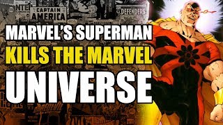 Marvels Superman Kills The Marvel Universe Exiles King Hyperion [upl. by Navoj523]