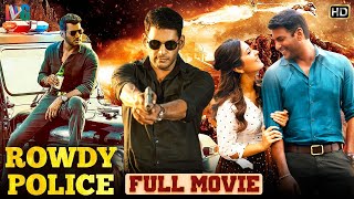 Rowdy Police Latest Full Movie HD  Vishal  Raashi Khanna  Temper Remake  Indian Video Guru [upl. by Nitsrik513]