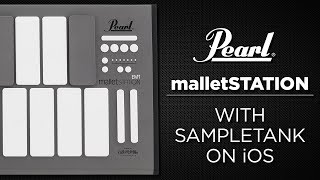 Pearl malletSTATION  Connecting to SampleTank on iOS [upl. by Macintyre]