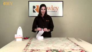 Making Drapery panels with Buckram Header New DIY Rowley Products at Home Fashions Ump4 [upl. by Mcdowell]