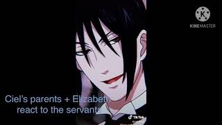 Ciel‘s parents  Elizabeth react to the Servants Gacha Club englisch  edit Original [upl. by Subir45]