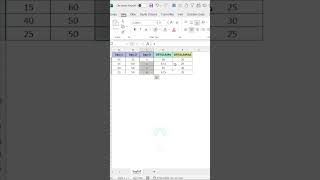 Excelde quotORTALAMAquot ve quotORTALAMAAquot Formülleri shorts exceltips exceltricks [upl. by Anez]