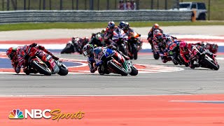 MotoGP Americas Grand Prix  EXTENDED HIGHLIGHTS  41623  Motorsports on NBC [upl. by Asuncion]