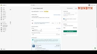 How to Print 4x6 Shipping Labels on Shopify with MUNBYN Thermal Printer [upl. by Pamela]