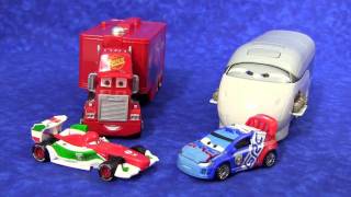 Disney Pixar Cars 2  More Quick Changers Race Toy Cars by Mattel [upl. by Aititel463]