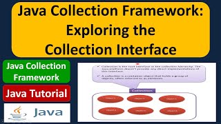 Java Collection Framework Exploring the Collection Interface [upl. by Parshall641]