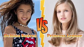 Delfina Suárez Luis Suárezs Daughter VS Princess Leonor Transformation ★ From Baby To 2024 [upl. by Chak]