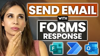 How To Send Forms Responses to Outlook With Power Automate based on the answer [upl. by Ylram]