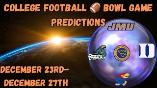 College Football BOWL GAMES Picks amp Predictions  2023 [upl. by Gruber]